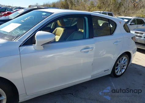 2012 Lexus Ct 200H Premium z USA, uszkodzony, nr VIN JTHKD5BH5C2074096